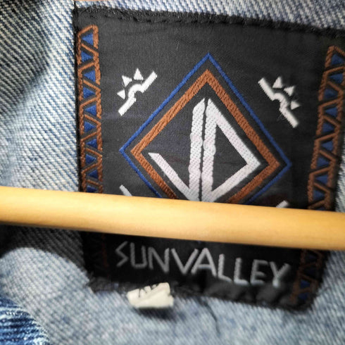 SUNVALLEY 背面刺繍オーバーサイズデニムジャケット メンズ JPN:XL