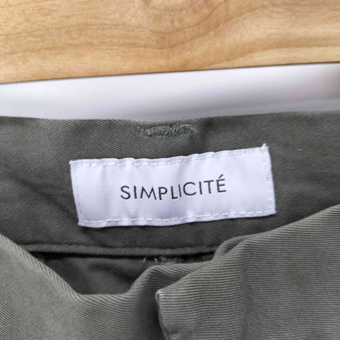 シンプリシテェ SIMPLICITE 22年製 シンチバックタックチノパンツ メンズ JPN:M