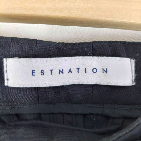 エストネーション ESTNATION センタープレススラックス メンズ JPN:L
