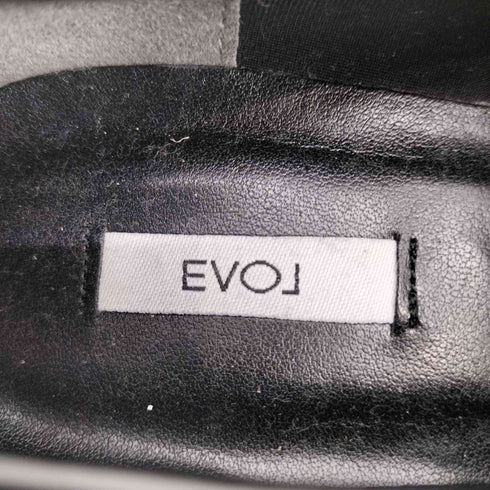 イーボル EVOL 2023AW スタッズコバトラックソールタッセルローファー レディース