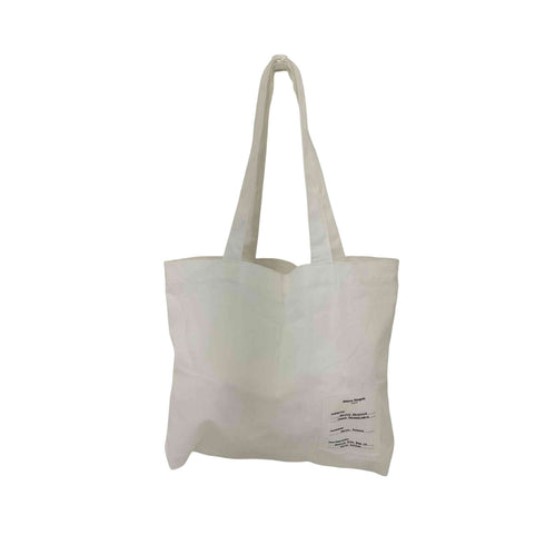 メゾンマルジェラ Maison Margiela MEDIUM TOTE BAG IN WHITE COTTON レディース