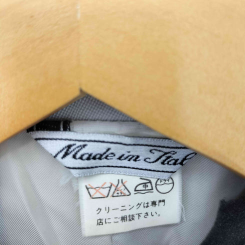 ジャンニヴェルサーチ GIANNI VERSACE MADE IN ITALY メデューサボタン ウールテーラードジャケット レディース