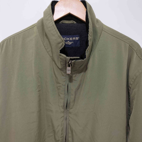 ドッカーズ DOCKERS 90-00S ジップアップ ナイロン ブルゾン メンズ import:L