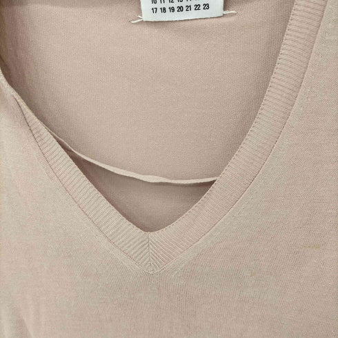 マルタンマルジェラ Martin Margiela 01SS 1 本人期 Vネックレーヨンオーバーサイズニット メンズ import:L