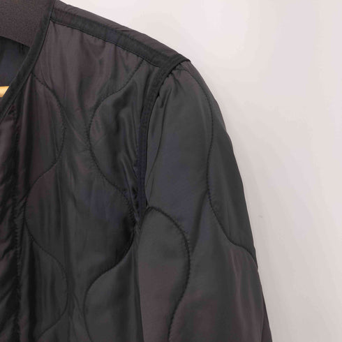 バックナンバー BACK NUMBER M-65 キルティングライナー ブラック メンズ JPN:S
