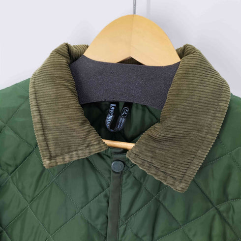 ラベンハム LAVENHAM ダイヤキルティングジャケット 襟コーデュロイ パイピング メンズ UK:42