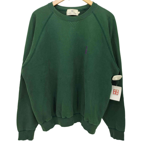 ケントアンドカーウェン KENT&CURWEN ロゴ刺繍 クルーネック プルオーバースウェット メンズ import:L