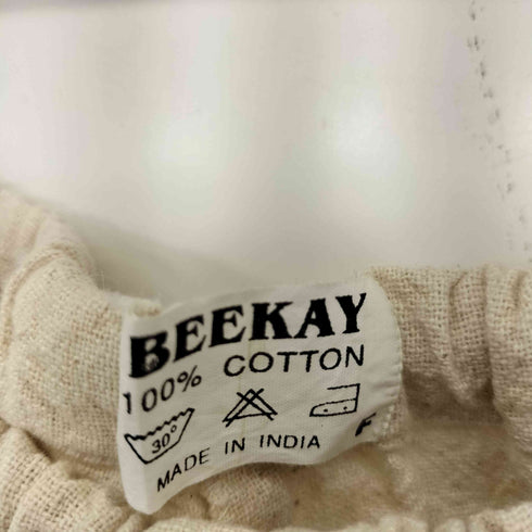 BEEKAY NADE IN INDIA チャイナシャツ ドローコードイージーパンツ セットアップ メンズ FREE