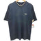 アンブロ UMBRO 00S ワンポイントロゴ刺繍 Vネック S/S Tシャツ メンズ import:M