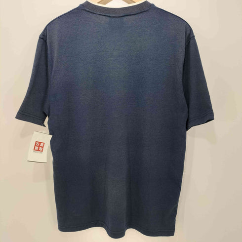 アンブロ UMBRO 00S ワンポイントロゴ刺繍 Vネック S/S Tシャツ メンズ import:M