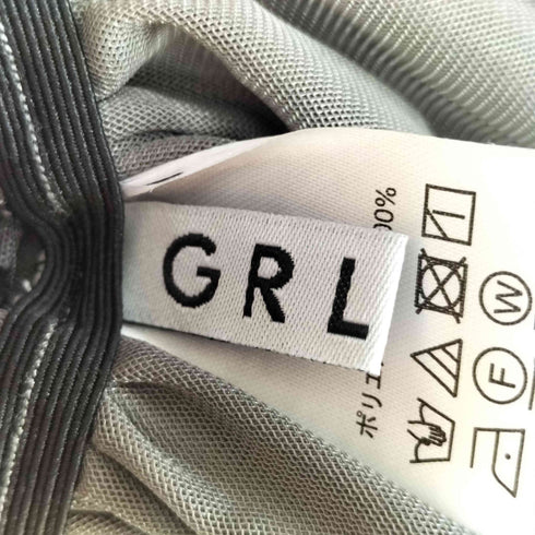 グレイル GRL チュールシアーバックリボンビスチェ レディース FREE
