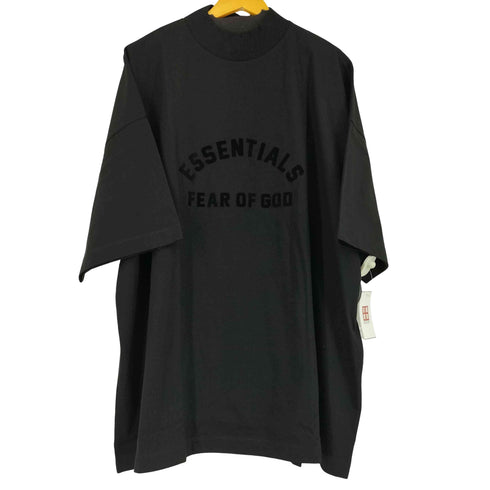 フェイアーオブゴッド エッセンシャルズ FEAR OF GOD ESSENTIALS モックネック ロゴ Tシャツ メンズ JPN:L