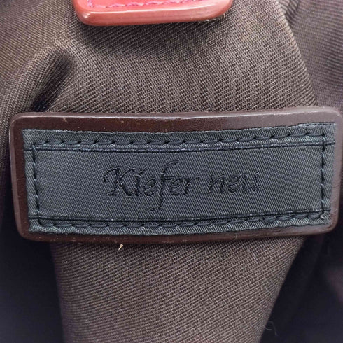 Kiefer neu レザー ショルダー バッグ メンズ