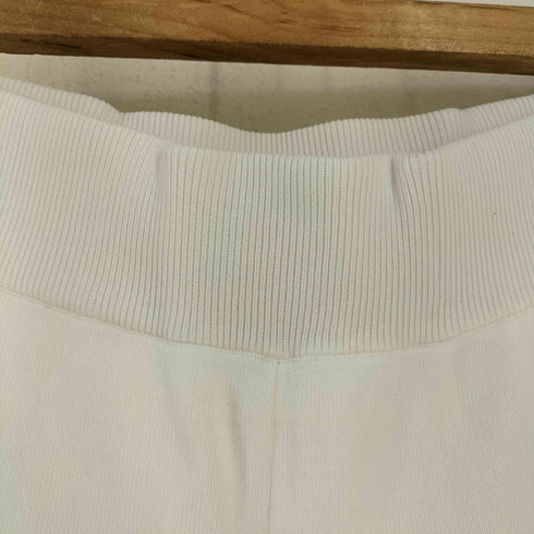 ザラ ZARA カットワークリブニットパンツ レディース M