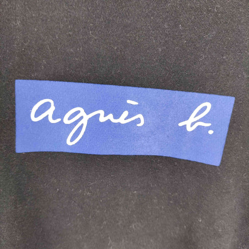 アニエスベー agnes b. 別注 ボックスロゴ S/S Tシャツ レディース JPN:S