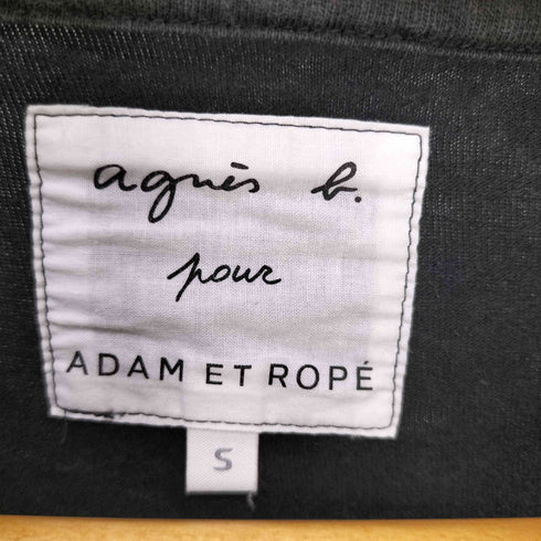 アニエスベー agnes b. 別注 ボックスロゴ S/S Tシャツ レディース JPN:S