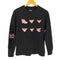 ザラ ZARA キャラクタープリント クルーネックスウェット レディース import:M