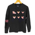ザラ ZARA キャラクタープリント クルーネックスウェット レディース import:M