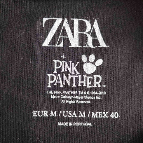 ザラ ZARA キャラクタープリント クルーネックスウェット レディース import:M