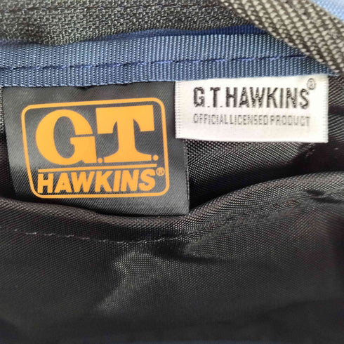 ジーティーホーキンス G.T.HAWKINS ロゴプリント ナイロン ウエストポーチ メンズ