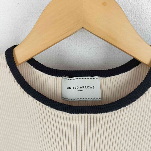 ユナイテッドアローズ UNITED ARROWS P ペプラム ニット レディース