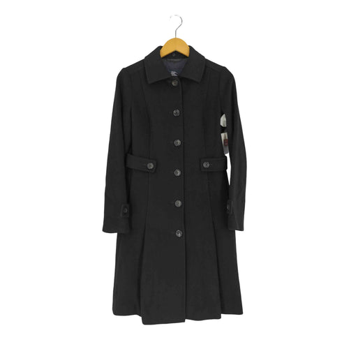 バーバリーロンドン BURBERRY LONDON アンゴラ混 ウール ステンカラーコート レディース 38