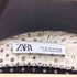 ザラ ZARA HOODED KNIT SWEATER WITH STRIPES Square One クロップドサマーニットフーディー レディース import:S