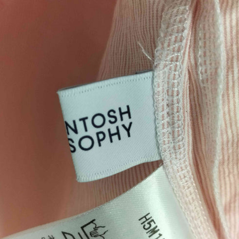 マッキントッシュフィロソフィー MACKINTOSH PHILOSOPHY フレンチスリーブクレリックブラウス レディース 36