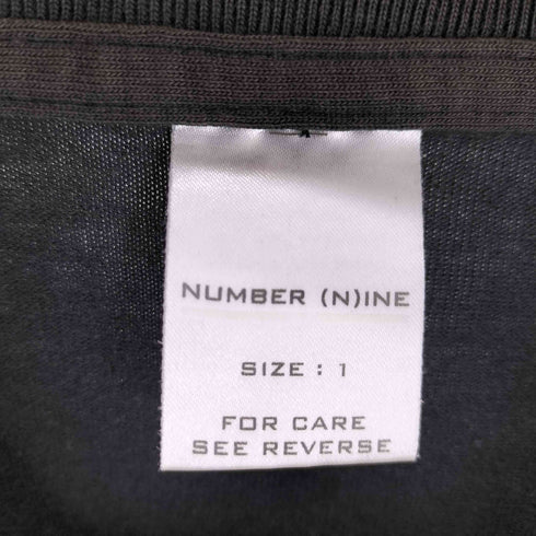 N NUMBER 02SS MODERN AGE モダンエイジ期 スマイルマーク Tシャツ チビT Y2K ARCHIVE メンズ JPN:1