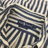 ラルフローレン RALPH LAUREN 90S 外付けタグ ゴルフ ロゴ 刺繍 ストライプ B.D シャツ メンズ import:M