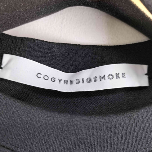 コグザビッグスモーク COG THE BIG SMOKE オーバーサイズ ジョーゼットプルオーバー レディース