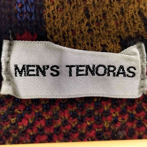メンズティノラス MENS TENORAS ノルディック柄 ジップニット メンズ