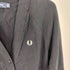 フレッドペリー FRED PERRY V-Neck Cardigan Vネック カーディガン ワンポイント 刺繍 コットン ウール レディース UK:10