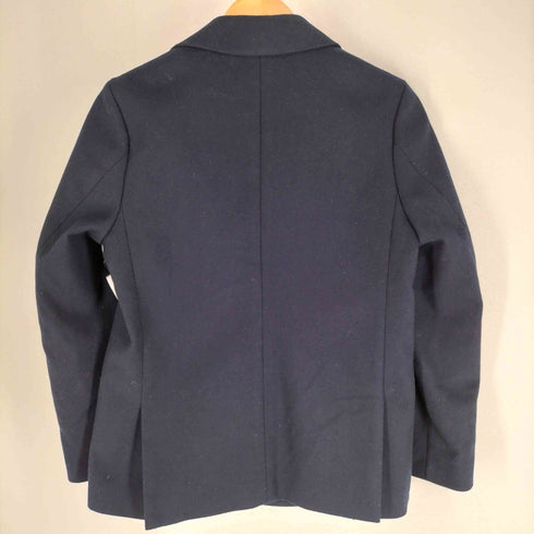 ユニクロ UNIQLO ダブルジャケット 紺ブレ 金ボタン ブレザー ダブルブレスト レディース JPN:S