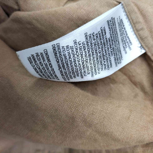 ポロバイラルフローレン Polo by RALPH LAUREN 復刻タグ RELAXED FIT ポニー 刺繍 リネン B.D シャツ レディース XXS
