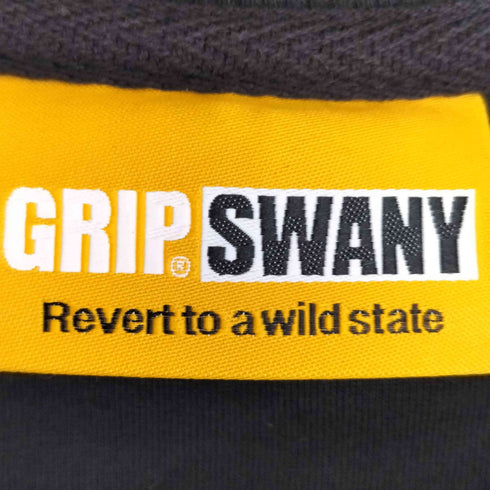 グリップスワニー GRIP SWANY ギアポケットキルトクルー 2.0 ポケット付き キルティング トレーナー メンズ JPN:L