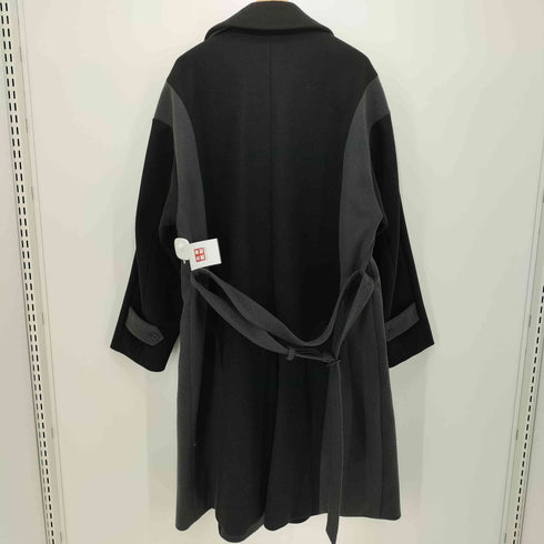ハレ HARE ツートン 切替 ダブルチェスターコート メンズ JPN:M