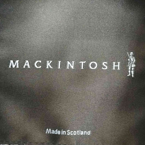 マッキントッシュフィロソフィー MACKINTOSH PHILOSOPHY 英国製 チェックライナー付き 玉虫 ベルテッド ステンカラーコート メンズ UK:38
