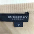 バーバリーロンドン BURBERRY LONDON ロゴ刺繍 コットンカーディガン レディース FREE