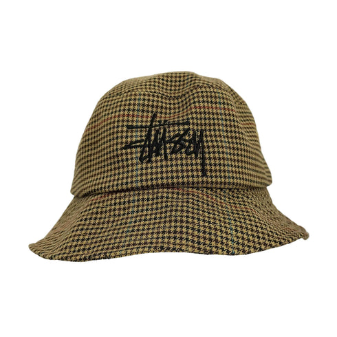 ステューシー Stussy フロントロゴチェックバケハ レディース XL