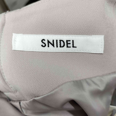 スナイデル snidel ハイウエスト構築ミニスカート レディース 0