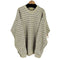 セントジョンズベイ STJOHNS BAY MADE IN MEXICO アクリルコットン マルチカラーニット バーズアイ メンズ import:XL