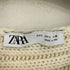 ザラ ZARA アシンメトリー ロングポンチョ ケープ レディース import:L