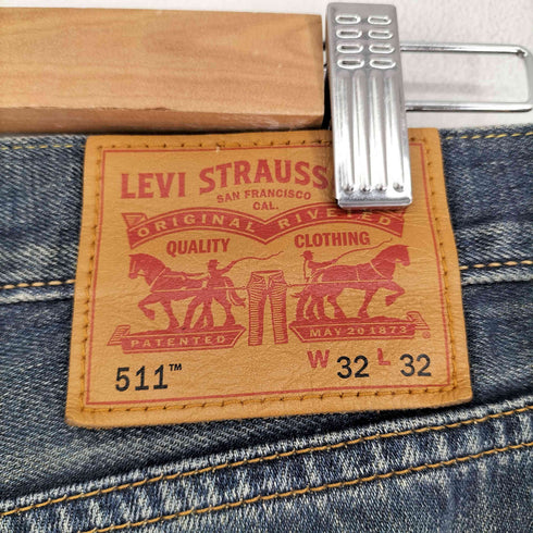 リーバイス Levis 511 スリムフィット デニムパンツ メンズ 32/32