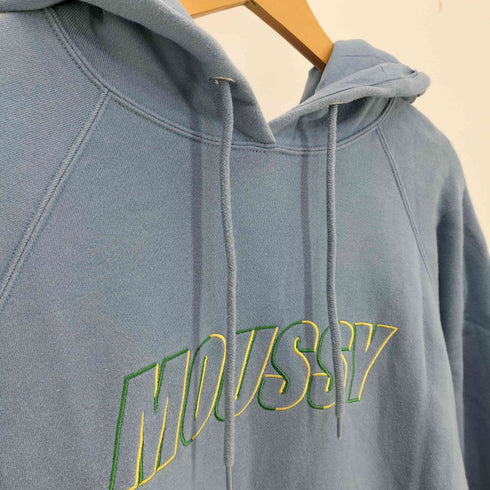 マウジー moussy LOGO EMBROIDERY パーカー レディース FREE