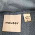 マウジー moussy LOGO EMBROIDERY パーカー レディース FREE