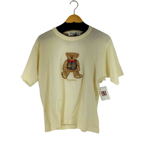 バーバリーズ BURBERRYS SPORTS SHIRT 刺繍 クルーネックTシャツ レディース JPN:S