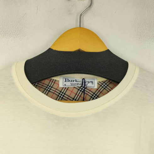 バーバリーズ BURBERRYS SPORTS SHIRT 刺繍 クルーネックTシャツ レディース JPN:S