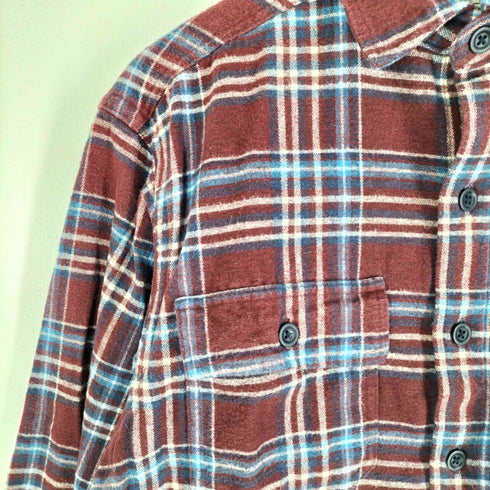 エルエルビーン L.L.Bean TRADITIONAL FIT CHAMOIS CLOTH SHIRT シャミークロスシャツ ヘビーネル メンズ import:S