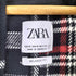 ザラ ZARA ネルシャツドッキングパーカー メンズ M